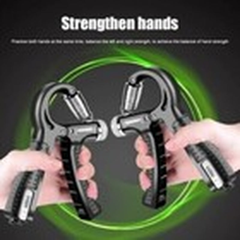 2X Hand Grip Power Trainer Gripper Strengthener Adjustable Gym Exerciser